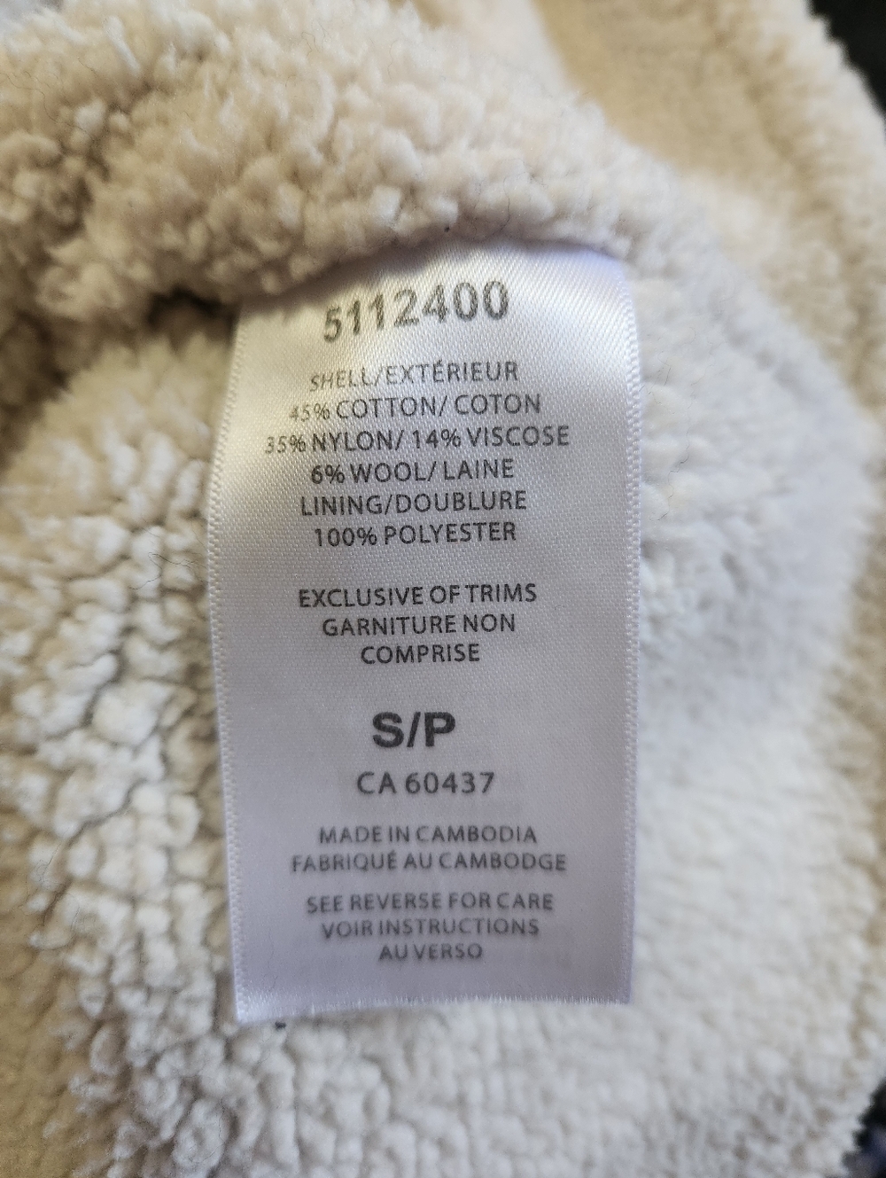 Sunice Stormpack Fair Isle Sherpa Lined Knit Sweater Zip Cardigan Jacket Size S - Picture 5 of 7